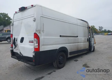 2021 Ram Promaster 3500 Cargo Van High Roof 159 Wb Ext from USA, damaged, VIN 3C6MRVJG1ME566835